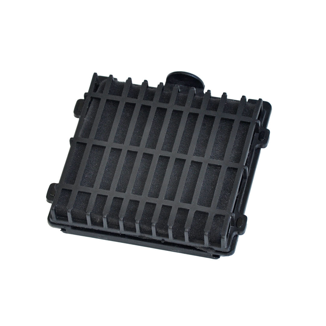 Fully assembled black vacuum air filter for Aqua Pro Vac.