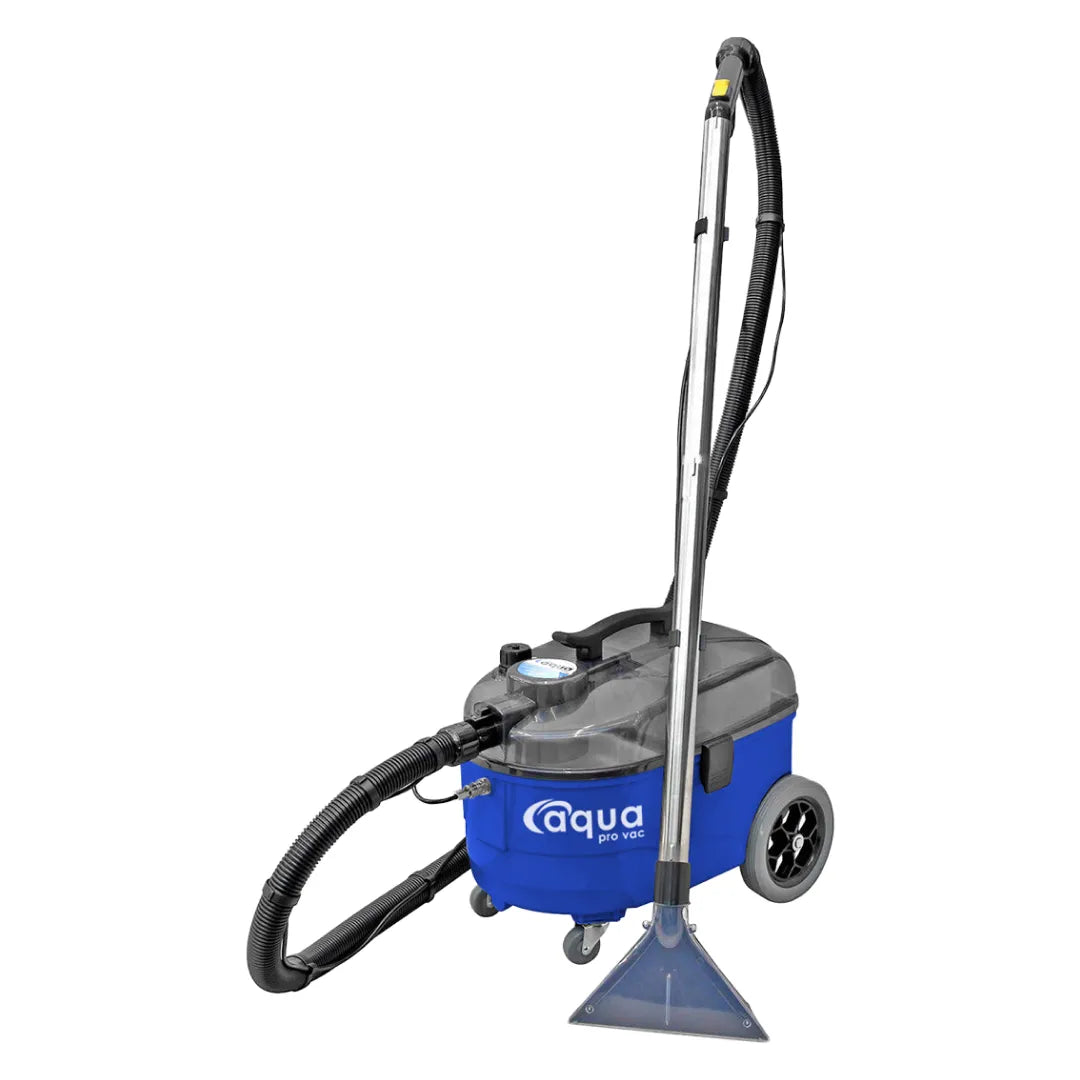 Maxx Pro Vac 14.5 Gallon 2400W Dual Motor Stainless Steel Commercial Wet Dry Vacuum Paired with Aqua Pro Steamer Bundle for Auto Detailing and Home Cleaning