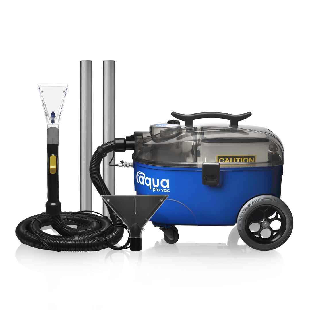 Portable Carpet Extractor & Vacuum for Mobile Auto Detailing Aqua Pro Vac