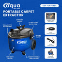 Aqua Pro Vac - Portable Carpet Cleaning Spotter, Extractor Machine for Auto Detailing + FREE  Accessory Storage Bag – Limited Time Only