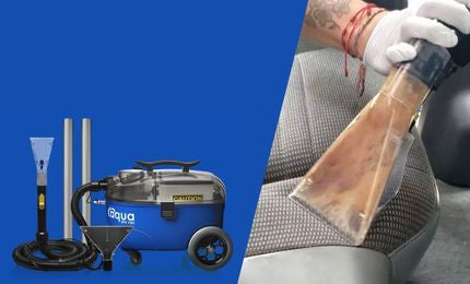 Get professional-quality cleaning results with Aqua Pro Vac!