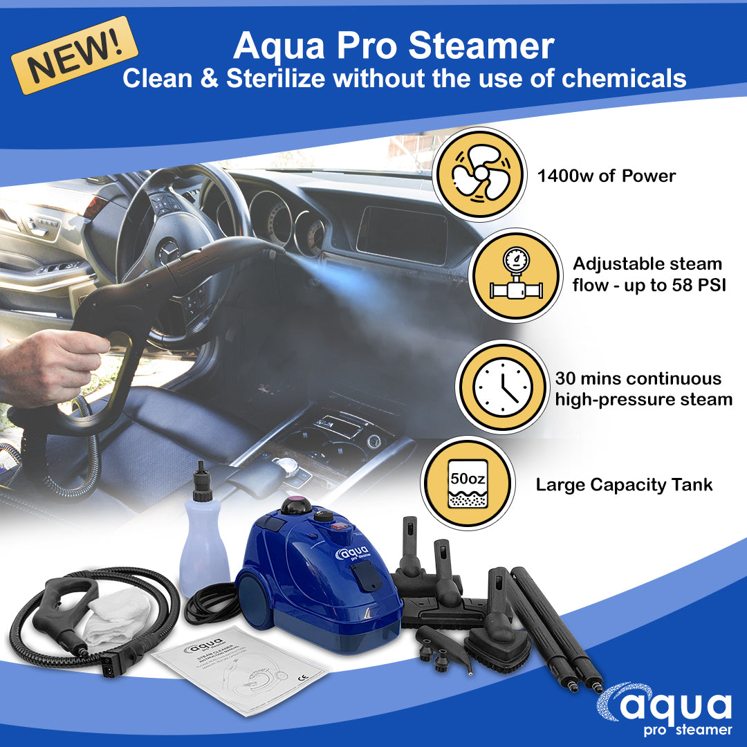 Feature List of the Aqua Pro Steamer