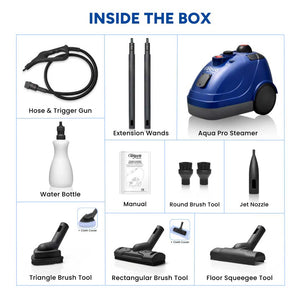 Aqua Pro Steamer for Mobile Auto Detailing